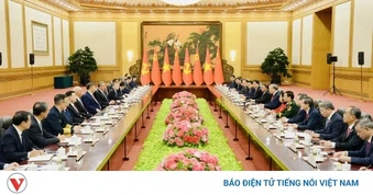 Tổng Bí thư, Chủ tịch nước Tô Lâm hội đàm với Tổng Bí thư, Chủ tịch nước Tập Cận Bình