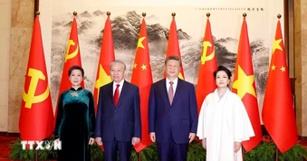Tổng Bí thư, Chủ tịch nước Tô Lâm hội đàm với Tổng Bí thư, Chủ tịch Trung Quốc