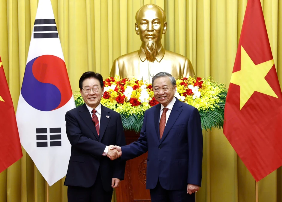 Tổng Bí thư, Chủ tịch nước Tô Lâm hội đàm với Tổng thống Hàn Quốc Tổng Bí thư, Chủ tịch nước Tô Lâm hội đàm với Tổng thống Hàn Quốc