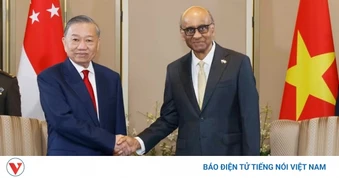 Tổng Bí thư, Chủ tịch nước Tô Lâm hội đàm với Tổng thống Singapore