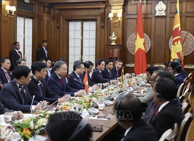 Tổng Bí thư, Chủ tịch nước Tô Lâm hội đàm với Tổng thống Sri Lanka Tổng Bí thư, Chủ tịch nước Tô Lâm hội đàm với Tổng thống Sri Lanka
