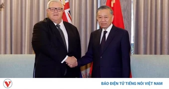 Tổng Bí thư, Chủ tịch nước Tô Lâm hội kiến Chủ tịch Quốc hội New Zealand