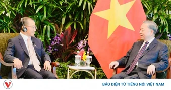 Tổng Bí thư, Chủ tịch nước Tô Lâm hội kiến Chủ tịch Quốc hội Singapore