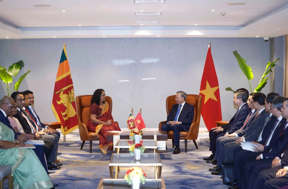 Tổng Bí thư, Chủ tịch nước Tô Lâm hội kiến Thủ tướng Sri Lanka Harini Amarasuriya Tổng Bí thư, Chủ tịch nước Tô Lâm hội kiến Thủ tướng Sri Lanka Harini Amarasuriya