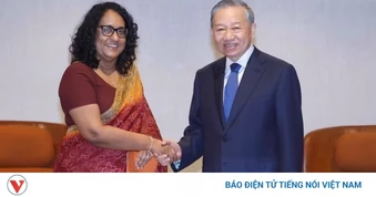 Tổng Bí thư, Chủ tịch nước Tô Lâm hội kiến Thủ tướng Sri Lanka