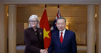 Tổng Bí thư, Chủ tịch nước Tô Lâm hội kiến Toàn quyền Australia