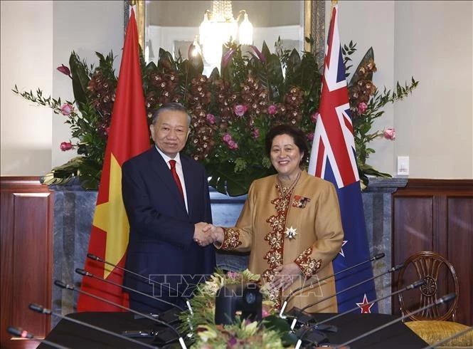 Tổng Bí thư, Chủ tịch nước Tô Lâm hội kiến Toàn quyền New Zealand Dame Cindy Kiro Tổng Bí thư, Chủ tịch nước Tô Lâm hội kiến Toàn quyền New Zealand Dame Cindy Kiro