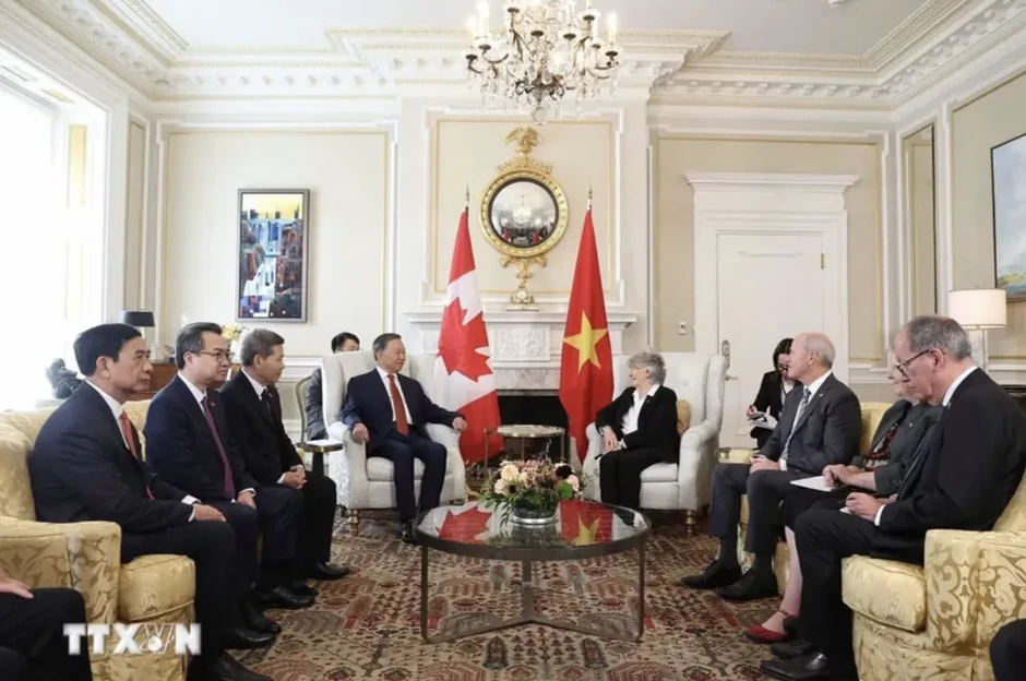 Tổng Bí thư, Chủ tịch nước Tô Lâm hội kiến với Toàn quyền Canada Tổng Bí thư, Chủ tịch nước Tô Lâm hội kiến với Toàn quyền Canada