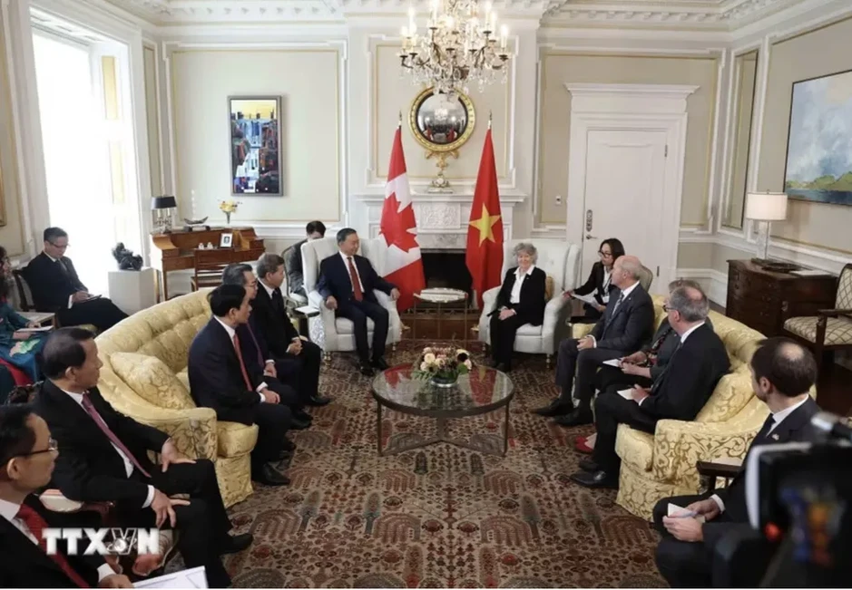 Tổng Bí thư, Chủ tịch nước Tô Lâm hội kiến với Toàn quyền Canada Tổng Bí thư, Chủ tịch nước Tô Lâm hội kiến với Toàn quyền Canada