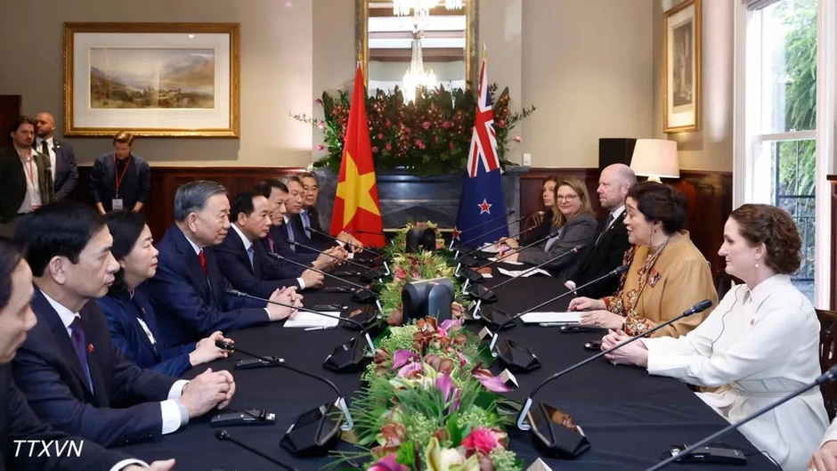 Tổng Bí thư, Chủ tịch nước Tô Lâm hội kiến với Toàn quyền New Zealand Dame Cindy Kiro Tổng Bí thư, Chủ tịch nước Tô Lâm hội kiến với Toàn quyền New Zealand Dame Cindy Kiro
