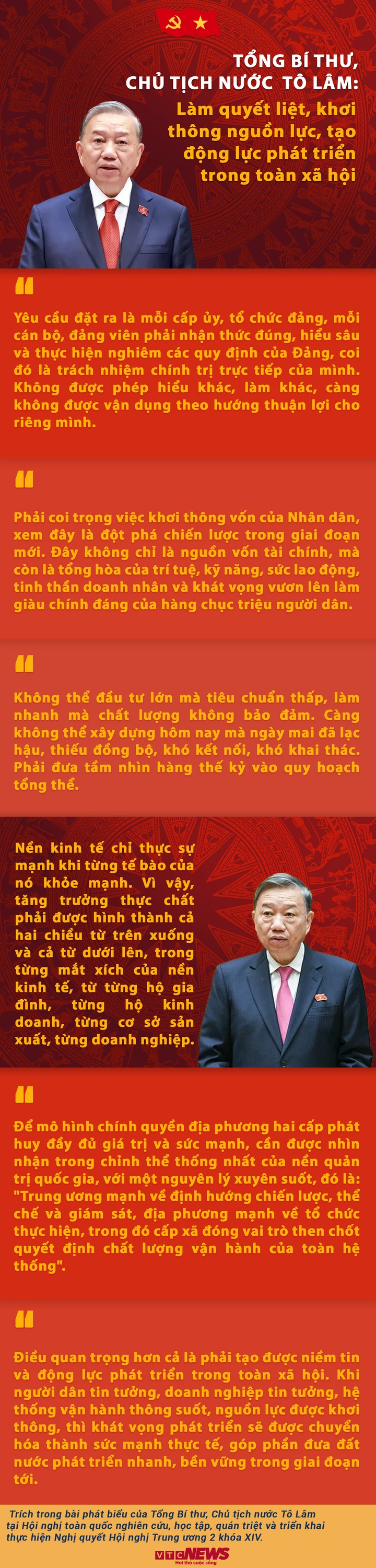 Tổng Bí thư, Chủ tịch nước Tô Lâm: Làm và làm đúng, làm quyết liệt, hiệu quả Tổng Bí thư, Chủ tịch nước Tô Lâm: Làm và làm đúng, làm quyết liệt, hiệu quả