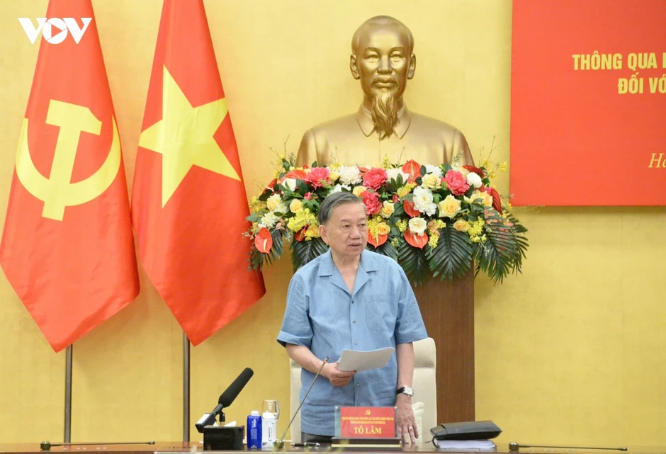 Tổng Bí thư, Chủ tịch nước Tô Lâm làm việc với Ban Thường vụ Đảng ủy Quốc hội Tổng Bí thư, Chủ tịch nước Tô Lâm làm việc với Ban Thường vụ Đảng ủy Quốc hội