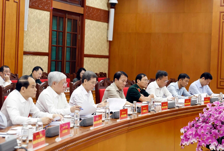 Tổng Bí thư, Chủ tịch nước Tô Lâm làm việc với Ban Thường vụ Đảng ủy Thanh tra Chính phủ Tổng Bí thư, Chủ tịch nước Tô Lâm làm việc với Ban Thường vụ Đảng ủy Thanh tra Chính phủ