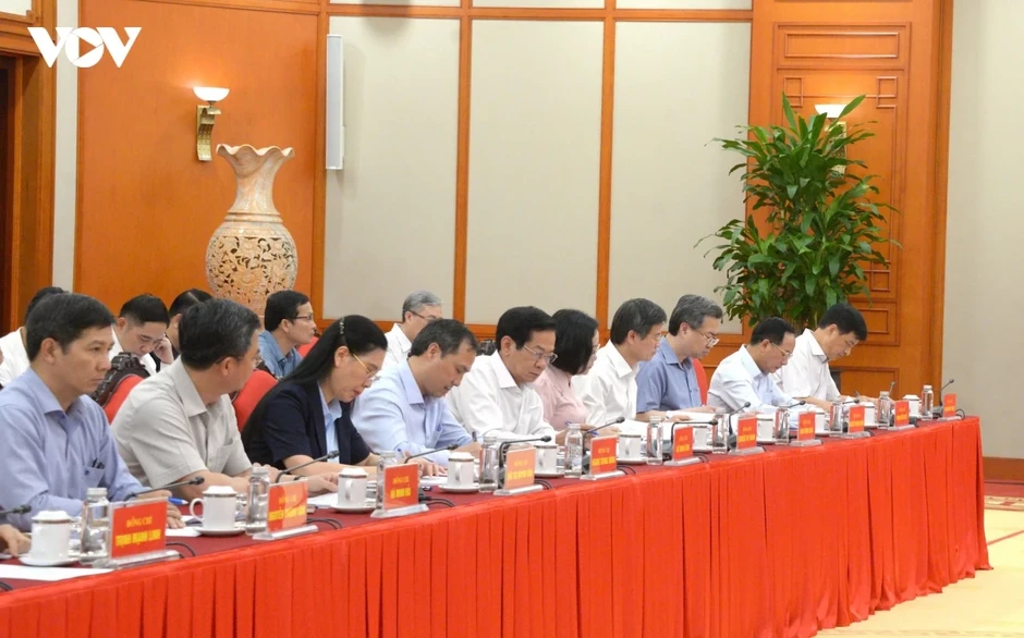 Tổng Bí thư, Chủ tịch nước Tô Lâm làm việc với Ban Tổ chức Trung ương