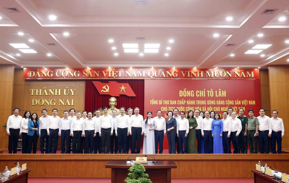 Tổng Bí thư, Chủ tịch nước Tô Lâm làm việc với Thành ủy Đồng Nai Tổng Bí thư, Chủ tịch nước Tô Lâm làm việc với Thành ủy Đồng Nai