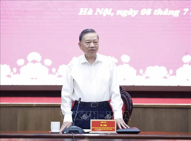 Tổng Bí thư, Chủ tịch nước Tô Lâm làm việc với Thành ủy Hà Nội Tổng Bí thư, Chủ tịch nước Tô Lâm làm việc với Thành ủy Hà Nội