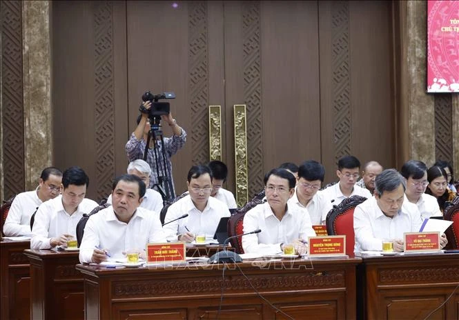 Tổng Bí thư, Chủ tịch nước Tô Lâm làm việc với Thành ủy Hà Nội Tổng Bí thư, Chủ tịch nước Tô Lâm làm việc với Thành ủy Hà Nội