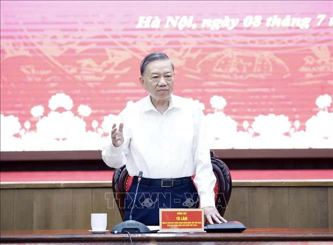 Tổng Bí thư, Chủ tịch nước Tô Lâm làm việc với Thành ủy Hà Nội Tổng Bí thư, Chủ tịch nước Tô Lâm làm việc với Thành ủy Hà Nội