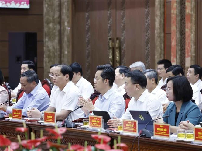 Tổng Bí thư, Chủ tịch nước Tô Lâm làm việc với Thành ủy Hà Nội Tổng Bí thư, Chủ tịch nước Tô Lâm làm việc với Thành ủy Hà Nội