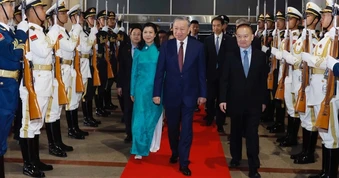 Tổng Bí thư, Chủ tịch nước Tô Lâm lên đường thăm thành phố Nam Ninh