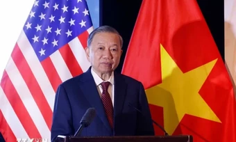 Tổng Bí thư, Chủ tịch nước Tô Lâm mong những người bạn Mỹ tiếp tục đồng hành cùng Việt Nam