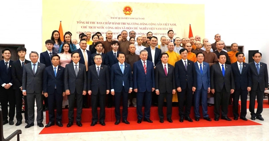 Tổng Bí thư, Chủ tịch nước Tô Lâm: Người Việt tại Ấn Độ là “Đại sứ nhân dân” Tổng Bí thư, Chủ tịch nước Tô Lâm: Người Việt tại Ấn Độ là “Đại sứ nhân dân”