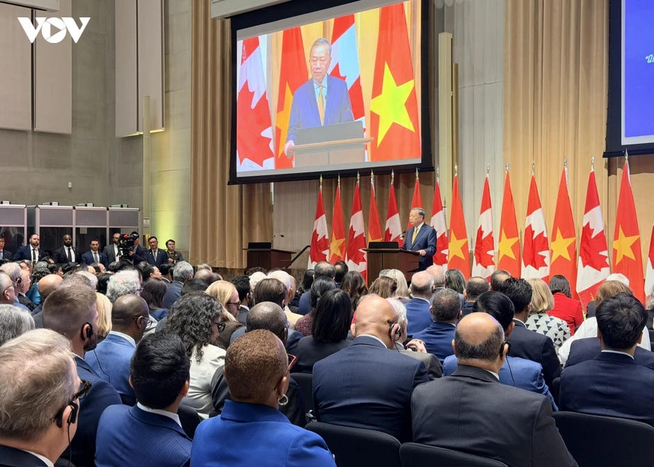 Tổng Bí thư, Chủ tịch nước Tô Lâm phát biểu chính sách tại Nghị viện Canada Tổng Bí thư, Chủ tịch nước Tô Lâm phát biểu chính sách tại Nghị viện Canada