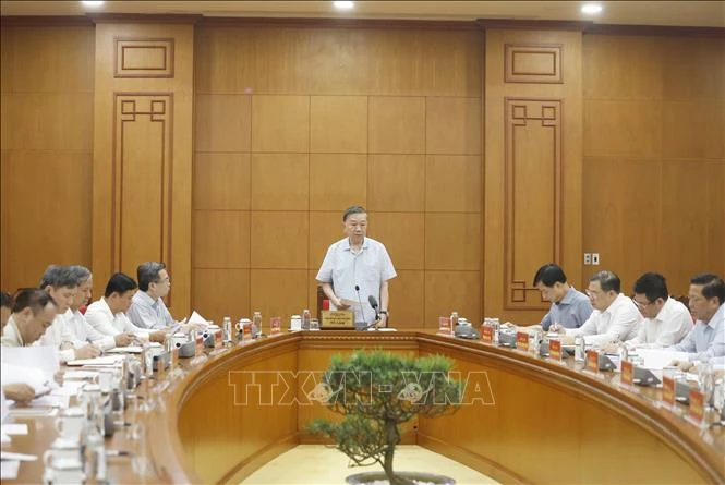 Tổng Bí thư, Chủ tịch nước Tô Lâm: Phát triển công nghiệp vật liệu theo hướng xanh, bền vững, tự chủ Tổng Bí thư, Chủ tịch nước Tô Lâm: Phát triển công nghiệp vật liệu theo hướng xanh, bền vững, tự chủ