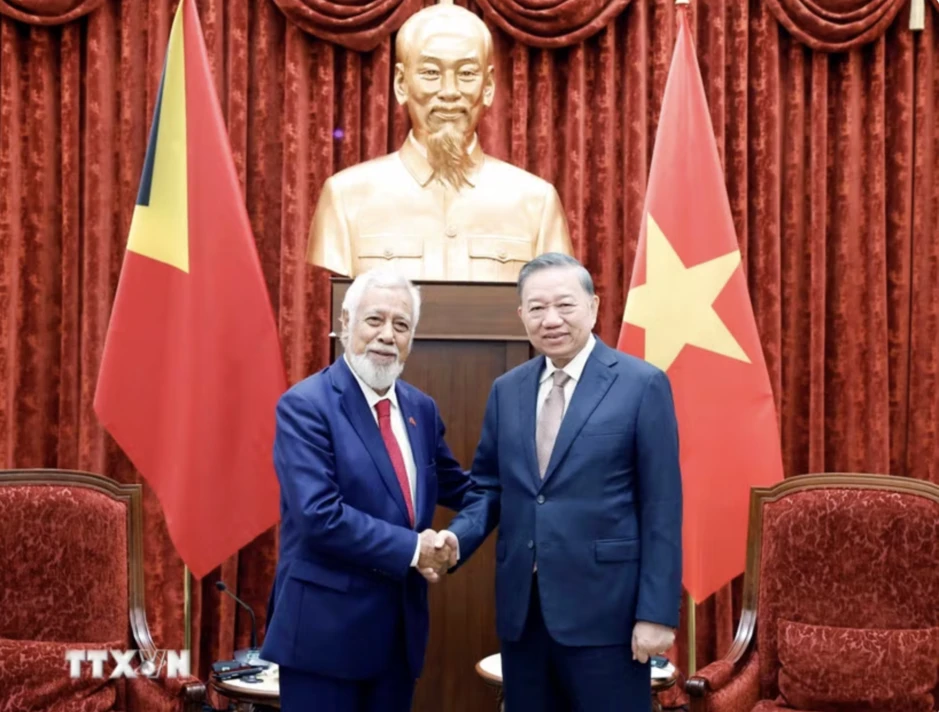Tổng Bí thư, Chủ tịch nước Tô Lâm: Tăng cường quan hệ hữu nghị, hợp tác nhiều mặt với Timor-Leste