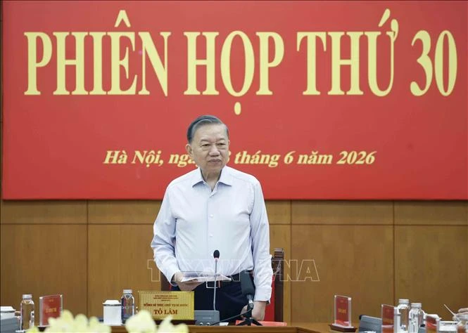 Tổng Bí thư, Chủ tịch nước Tô Lâm: Tập trung xử lý dứt điểm các vụ án, vụ việc nghiêm trọng, phức tạp Tổng Bí thư, Chủ tịch nước Tô Lâm: Tập trung xử lý dứt điểm các vụ án, vụ việc nghiêm trọng, phức tạp