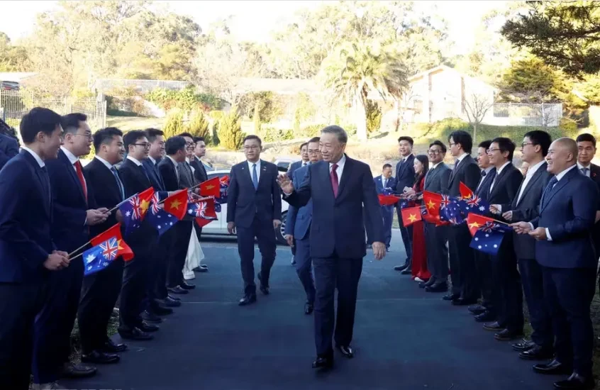 Tổng Bí Thư, Chủ tịch nước Tô Lâm thăm cộng đồng người Việt tại Australia Tổng Bí Thư, Chủ tịch nước Tô Lâm thăm cộng đồng người Việt tại Australia
