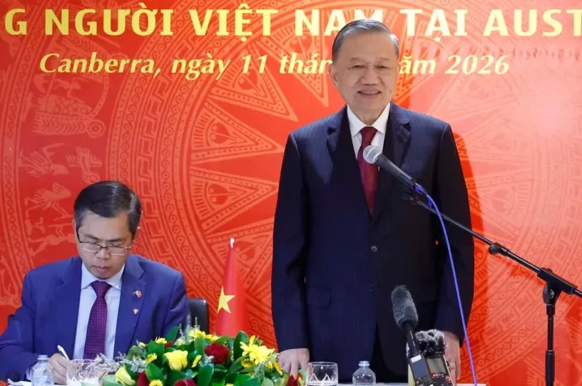 Tổng Bí Thư, Chủ tịch nước Tô Lâm thăm cộng đồng người Việt tại Australia Tổng Bí Thư, Chủ tịch nước Tô Lâm thăm cộng đồng người Việt tại Australia