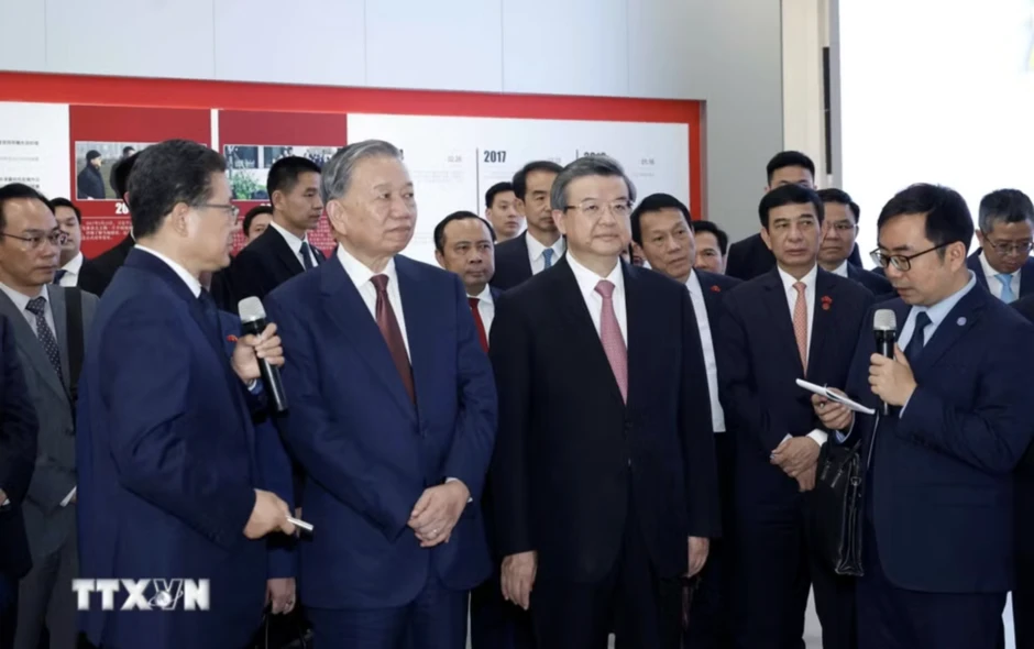 Tổng Bí thư, Chủ tịch nước Tô Lâm thăm Khu mới Hùng An của Trung Quốc Tổng Bí thư, Chủ tịch nước Tô Lâm thăm Khu mới Hùng An của Trung Quốc