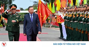 Tổng Bí thư, Chủ tịch nước Tô Lâm thăm Sư đoàn bộ binh cơ giới 308, Quân đoàn 12