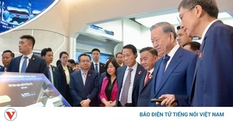 Tổng Bí thư, Chủ tịch nước Tô Lâm thăm trung tâm hợp tác đổi mới AI tại Trung Quốc