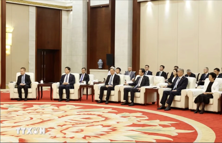 Tổng Bí thư, Chủ tịch nước Tô Lâm tiếp Bí thư Quảng Tây Trần Cương Tổng Bí thư, Chủ tịch nước Tô Lâm tiếp Bí thư Quảng Tây Trần Cương