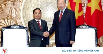 Tổng Bí thư, Chủ tịch nước Tô Lâm tiếp Bộ trưởng Bộ Tư pháp Lào