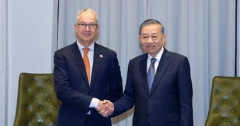 Tổng Bí thư, Chủ tịch nước Tô Lâm tiếp Đặc Phái viên của Chính phủ Australia về Đông Nam Á Nicholas Moore