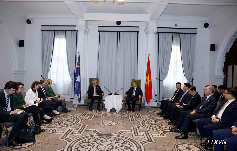Tổng Bí thư, Chủ tịch nước Tô Lâm tiếp Đặc Phái viên của Chính phủ Australia về Đông Nam Á Nicholas Moore Tổng Bí thư, Chủ tịch nước Tô Lâm tiếp Đặc Phái viên của Chính phủ Australia về Đông Nam Á Nicholas Moore