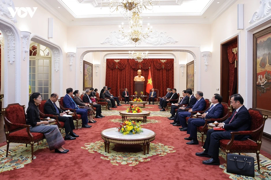 Tổng Bí thư, Chủ tịch nước Tô Lâm tiếp Đại sứ, Đại biện các nước ASEAN tại Hà Nội