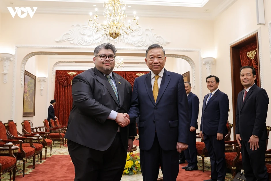 Tổng Bí thư, Chủ tịch nước Tô Lâm tiếp Đại sứ, Đại biện các nước ASEAN tại Hà Nội