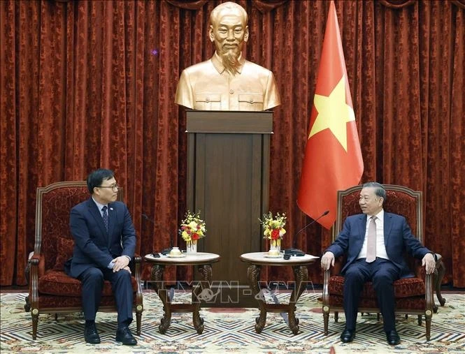 Tổng Bí thư, Chủ tịch nước Tô Lâm tiếp Đại sứ Hàn Quốc chào từ biệt