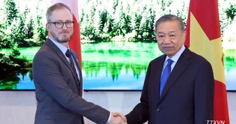 Tổng Bí thư, Chủ tịch nước Tô Lâm tiếp lãnh đạo Đảng Cộng sản Canada