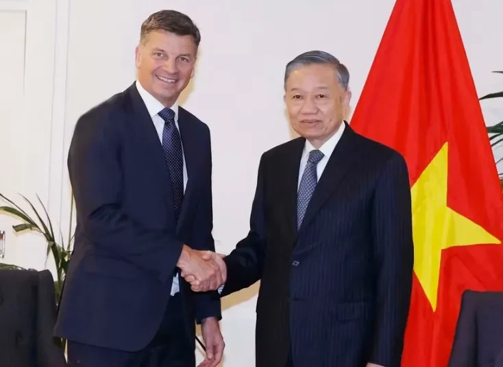Tổng Bí thư, Chủ tịch nước Tô Lâm tiếp Lãnh đạo Liên đảng Tự do - Quốc gia Australia Tổng Bí thư, Chủ tịch nước Tô Lâm tiếp Lãnh đạo Liên đảng Tự do - Quốc gia Australia