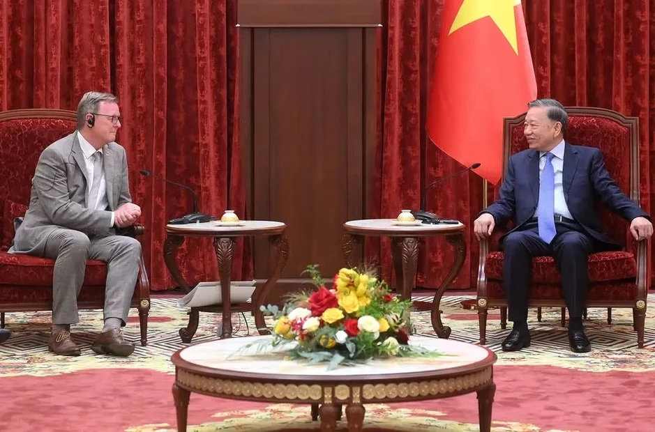 Tổng Bí thư, Chủ tịch nước Tô Lâm tiếp Phó Chủ tịch Quốc hội Cộng hòa Liên bang Đức Tổng Bí thư, Chủ tịch nước Tô Lâm tiếp Phó Chủ tịch Quốc hội Cộng hòa Liên bang Đức