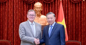 Tổng Bí thư, Chủ tịch nước Tô Lâm tiếp Phó Chủ tịch Quốc hội Đức Bodo Ramelow