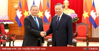 Tổng Bí thư, Chủ tịch nước Tô Lâm tiếp Thủ tướng Campuchia Hun Manet