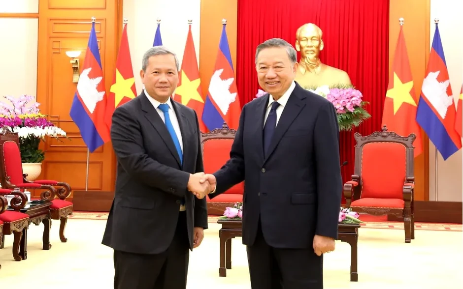 Tổng Bí thư, Chủ tịch nước Tô Lâm tiếp Thủ tướng Campuchia Hun Manet Tổng Bí thư, Chủ tịch nước Tô Lâm tiếp Thủ tướng Campuchia Hun Manet