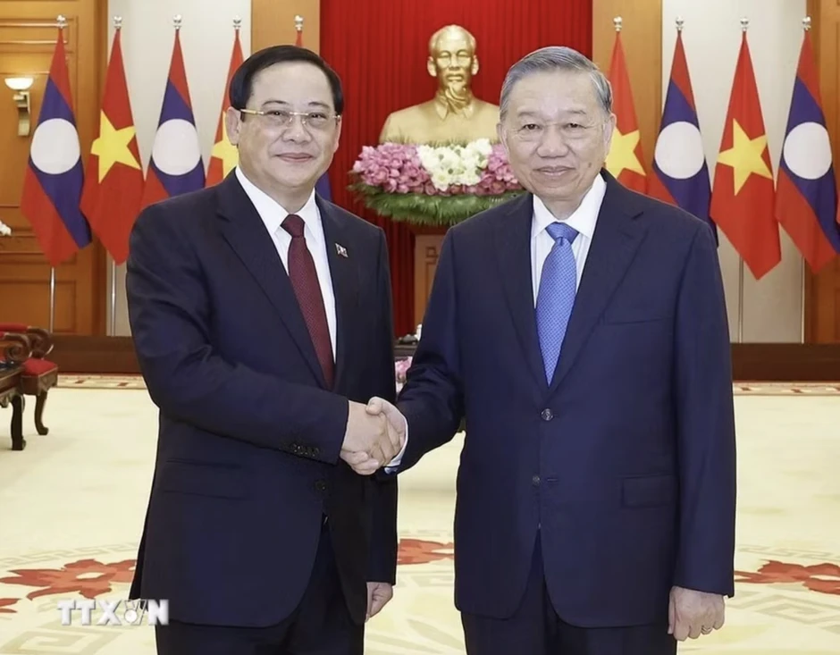 Tổng Bí thư, Chủ tịch nước Tô Lâm tiếp Thủ tướng Lào và Campuchia Tổng Bí thư, Chủ tịch nước Tô Lâm tiếp Thủ tướng Lào và Campuchia