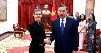 Tổng Bí thư, Chủ tịch nước Tô Lâm tiếp Thủ tướng Liechtenstein